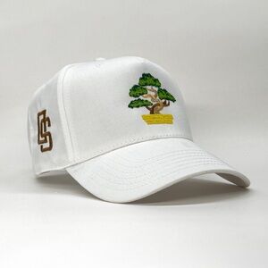 San Diego Bonsai - White snapback Hat